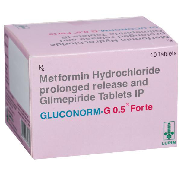 Gluconorm G 0.5 Forte Tab
