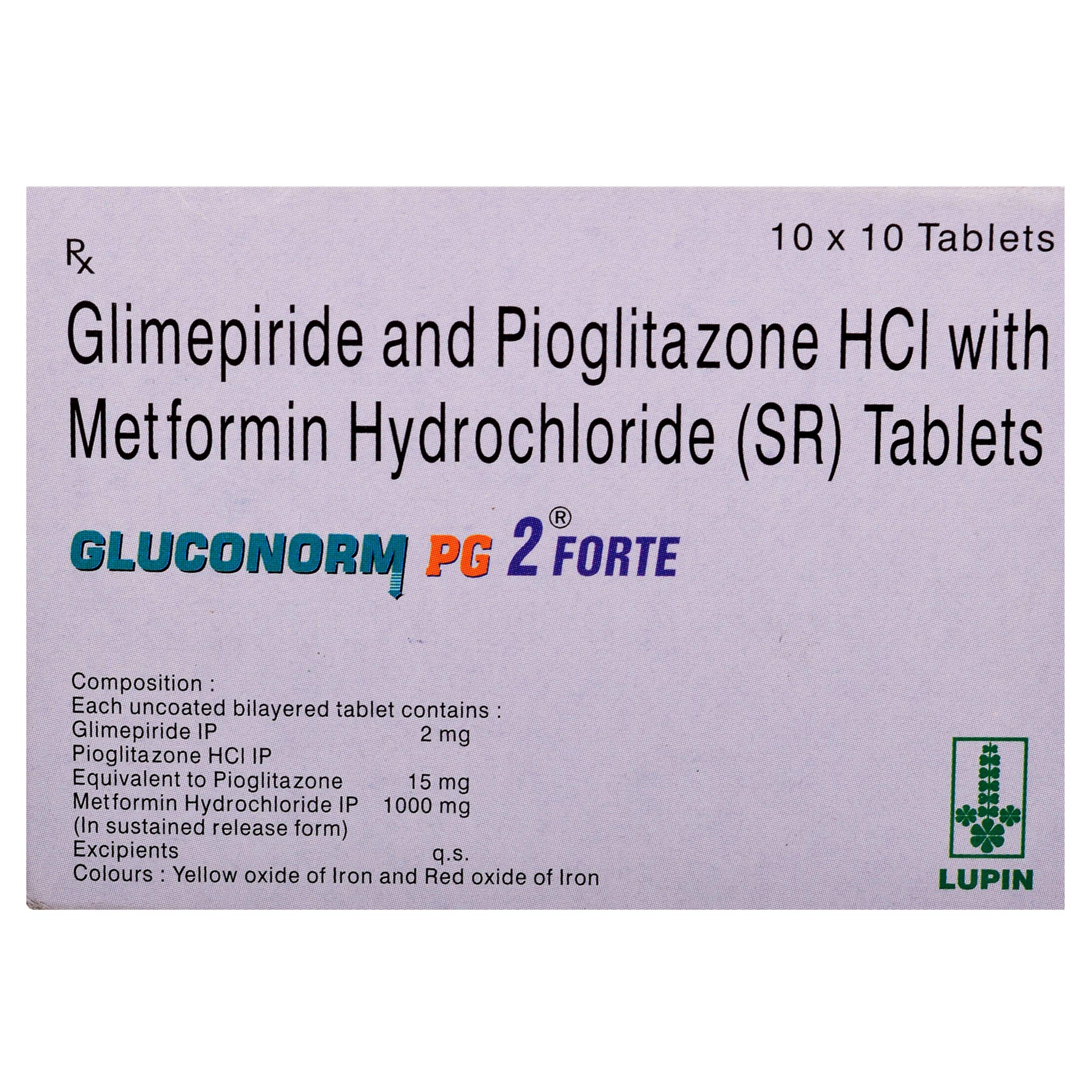 Gluconorm-Pg 2 Forte