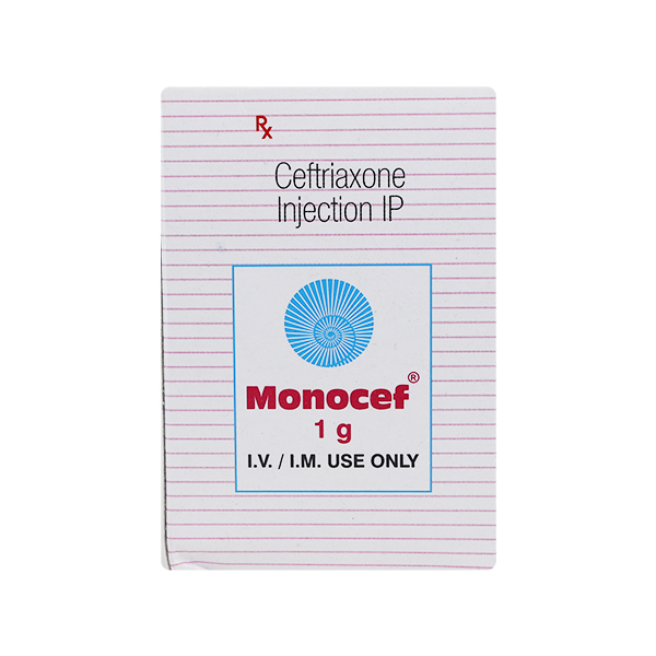 Monocef 1Gm Inj