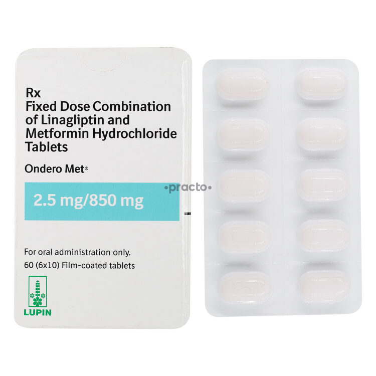 Ondero Met 2.5-850Mg