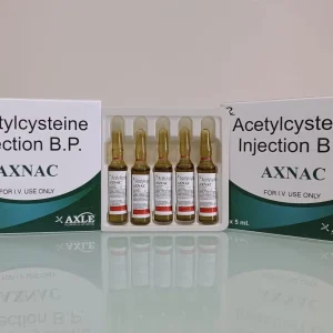 Axnac Inj 5 ml (High Dose Acetylcysteine IV)
